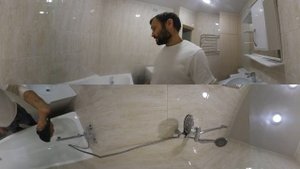 Как убрать наклейку с Чугунной Ванны