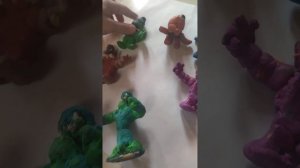 Фрэди, садик бан бан, радужные друзья. фигурки из пластилина, лепка