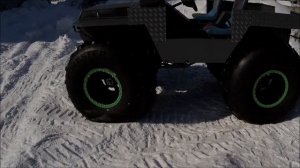 Вездеход Тайпан. Тест новых шин. Небольшой обзор вездехода.