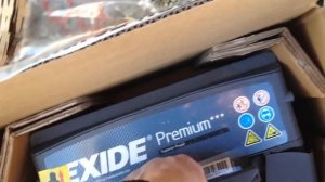 Аккумулятор Exide Premium EA 770 Распаковка