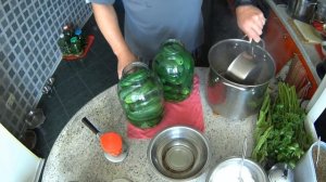 ОГУРЦЫ на Зиму с ЛИМОННОЙ КИСЛОТОЙ. Без Уксуса! Выпуск №270