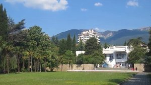 Военный санаторий Крым в Партените