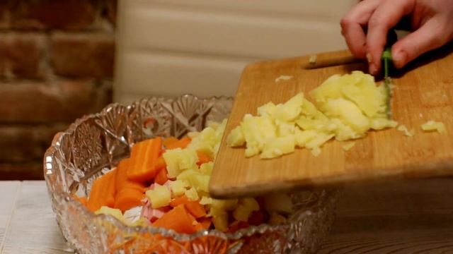 Салат Оливье смотреть онлайн