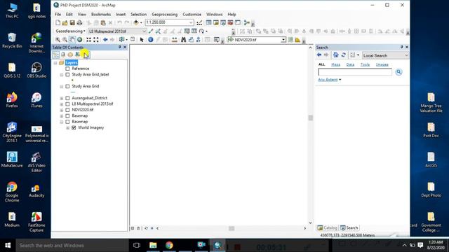 Exporting Geo-referenced Data in ArcMap: A Step-by-Step Guide