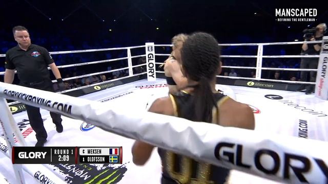 GLORY 66: Anissa Meksen vs. Sofia Olofsson (Bantamweight Title Bout) - Full Fight смотреть онлайн
