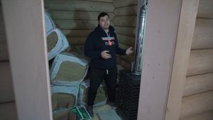 Чугунная банная печь Aston Шторм Long - скромный брат Везувий. Внезапный визит соседей!