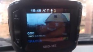 два минуса в моем новом видеорегистраторе SHO-ME Combo №1 A7