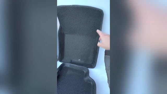 Kia rio 3/ Hyundai Solaris 1 EVA 3D коврики с бортами в салон смотреть онлайн