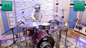 СРАВНЕНИЕ БАРАБАННЫХ ТАРЕЛОК || ISTANBUL Samatya, Xist, SABIAN Paragon