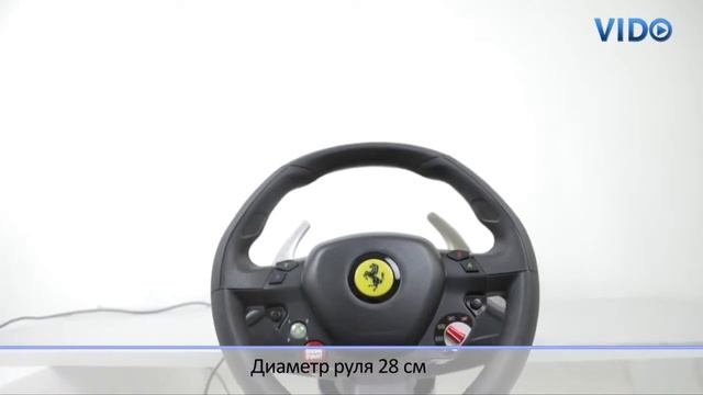 Thrustmaster Ferrari 458 Italia racing wheel for PC Xbox 360 смотреть онлайн
