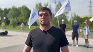 В парке «Братеевская пойма» прошел забег с участием именитых спортсменов