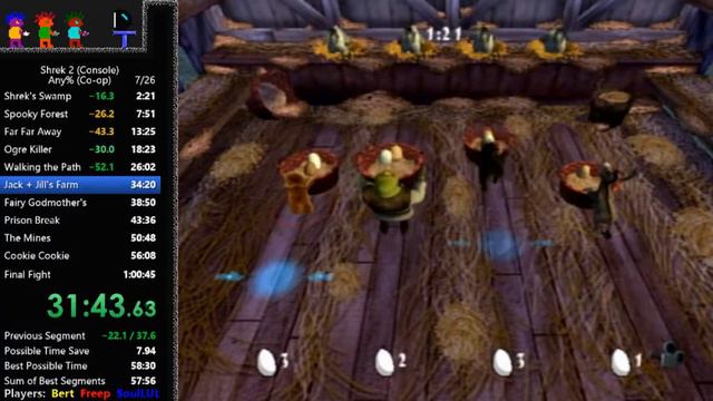 Shrek 2 (GC) Co-op Any% Speedrun in 59:15 [WR] смотреть онлайн