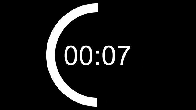 15 second Animated Silent Timer - Countdown смотреть онлайн