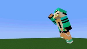 Minecraft Giantess:Growth Animation