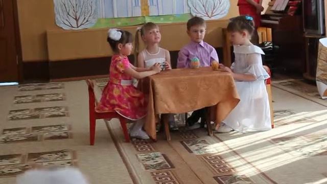 Сценка "О первом пасхальном яичке"; МБДОУ "ЦРР - д/с "Сказка"