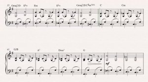 Piano - Blackbird - The Beatles - Sheet Music, Chords, and Vocals