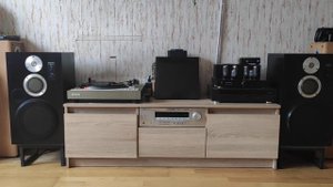 Звучание лампового усилителя с колонками Technics SB-6