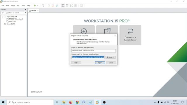 TUTORIAL MEMBUAT MEMASANG ROUTER MIKROTIK OS VERSI 6 DI VMWARE | IMAGE OVA ROUTER MIKROTIk OS FULL смотреть онлайн
