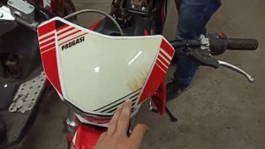 Ремонт Pitbike Progasi Smart 125 после  падения