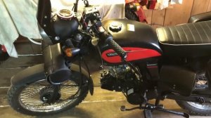 Максимальная скорость мопеда Вега. Звёзды 14х40. Резина 2.75х3.00