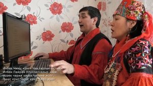 Популярная песня "День Победы" на хакасском языке в домашнем исполнении. Сибдей Том.