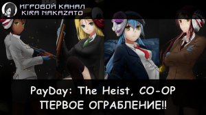 PayDay: The Heist: НАШЕ ПЕРВОЕ ОГРАБЛЕНИЕ!! CO-OP ("Камикадзе" & ADDenis)