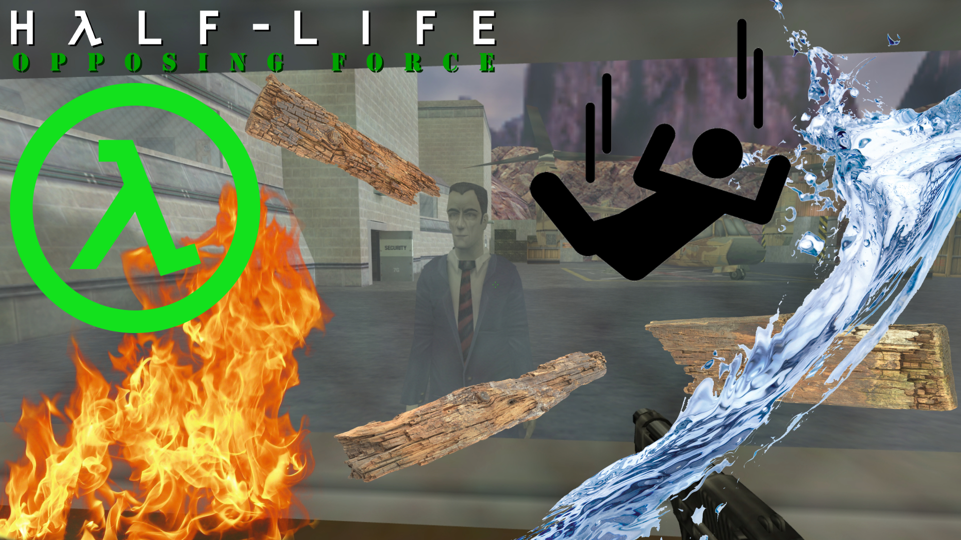 СКВОЗЬ ОГОНЬ, ВОДУ И ГНИЛОЙ ПОТОЛОК ▻ Half-Life Opposing Force #2