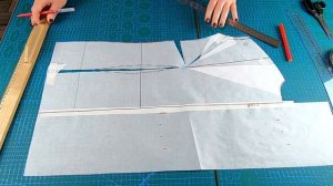 Шикарная блуза с супатной застежкой. Моделирование и раскрой.mp4