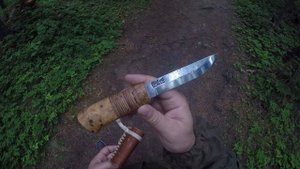 Краткий обзор традиционного инструмента, ножа манси.