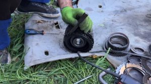 Разбор неисправной коробки HONDA SABER UA4