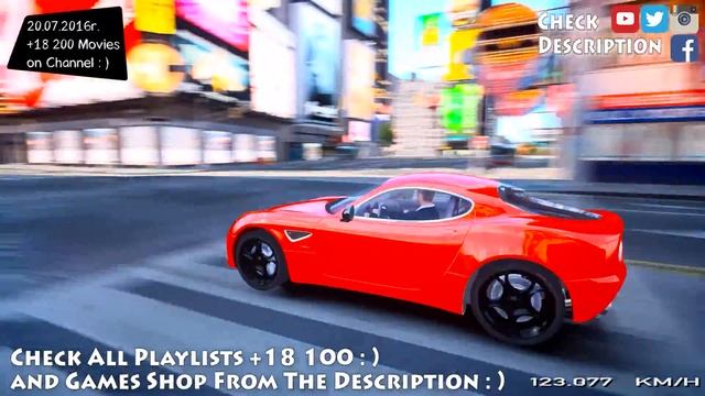 Alfa Romeo 8C Competizione - GTA IV ENB - 2.7K / 1440p ! _REVIEW смотреть онлайн