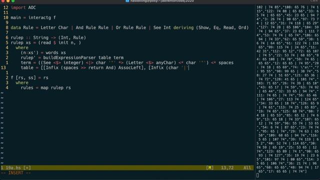 Haskelling the Advent of Code 2020 - Day 19 смотреть онлайн