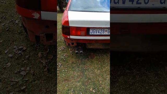 Audi 100 2.3e / 500se | Engine 1st start and rev.