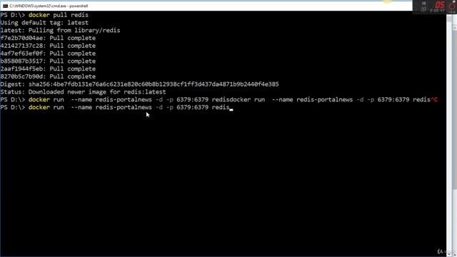 Criando um container com o redis смотреть онлайн