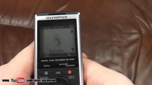 Обзор диктофона Olympus VN-732PC