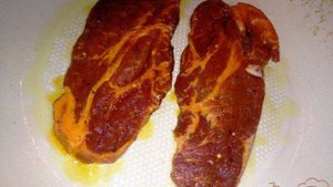 Запеченное мясо порционно