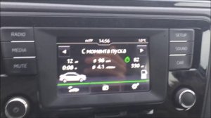 Средний расход топлива Skoda Rapid