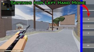 NEW Viewmodel Settings Counter Blox Remastered #Roblox #viewmodel #counterblox