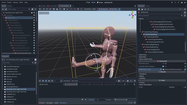 Lets Look At | Godot 4 Godot Get Bone Animation!