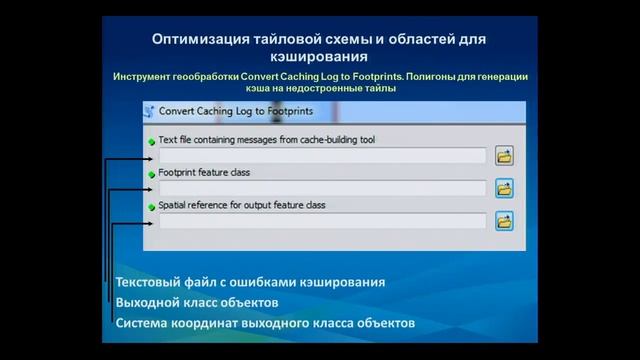 Сапанов П.М., Кэширование в ArcGIS 10.1 - советы смотреть онлайн