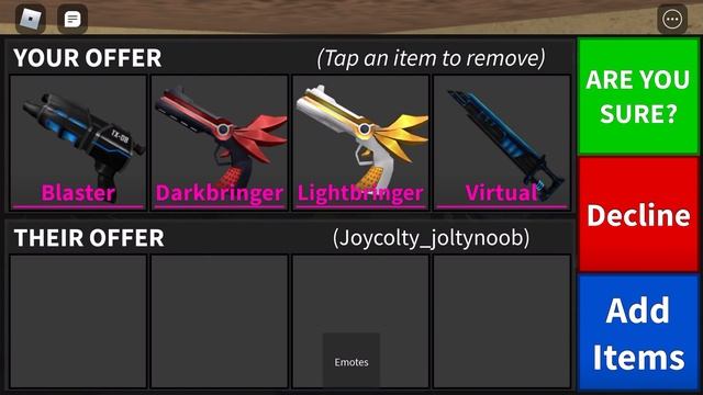 #04 Cross Trade | Roblox MM2 for 25$ смотреть онлайн