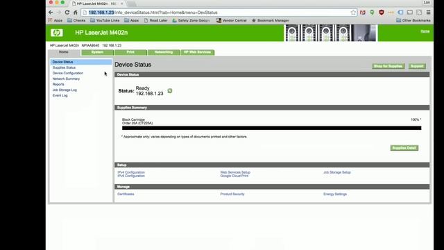 HP LaserJet Pro M402n Laser Printer Review - Black and White / Monochrome смотреть онлайн