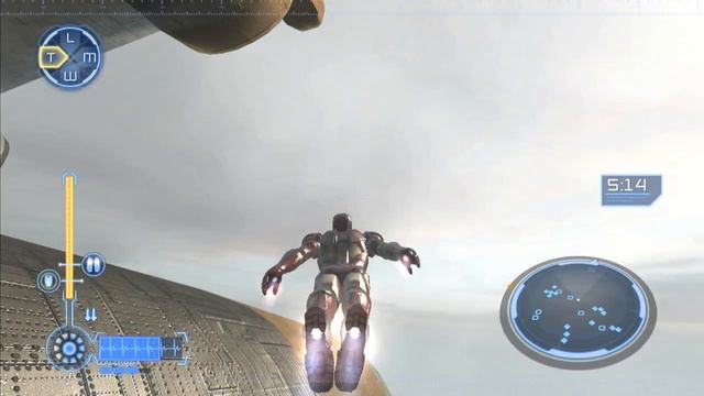 Iron Man PS3 Часть 6 Летающая Крепость