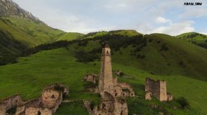 Ингушетия, древний город Таргим -башни-горы  #ingushetia #caucasus #magas #towеr #mountains #targim