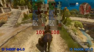 i5-9400F vs i5-9600k Test in 16 Games