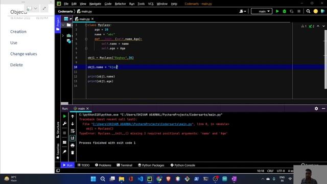 03. Python Objects | OOPs Concepts in Python