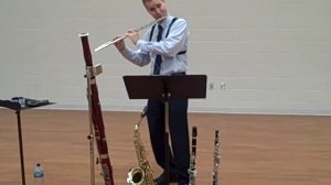 Piazzolla Tango Etudes I. Décidé, Bret Pimentel, flute