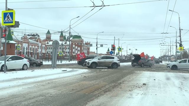 Автопробег, посвященный 105-летию ВЛКСМ в г. Йошкар-Оле смотреть онлайн