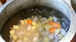 Жаркое по домашнему, готовим в афганском казане, шикарное блюдо