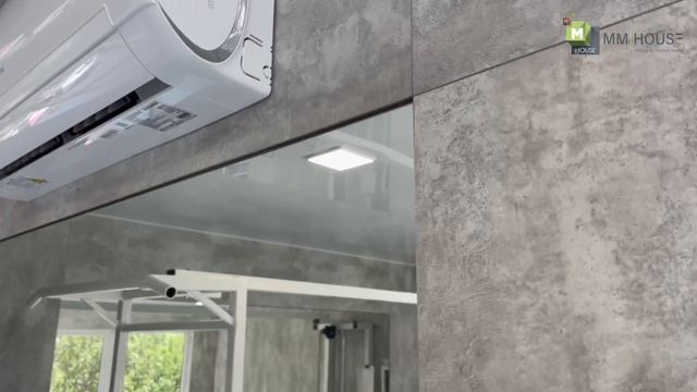 Каркасный модульный спортзал/Всего за 1,5 месяца/Интересный вариант отделки стен модульного дома